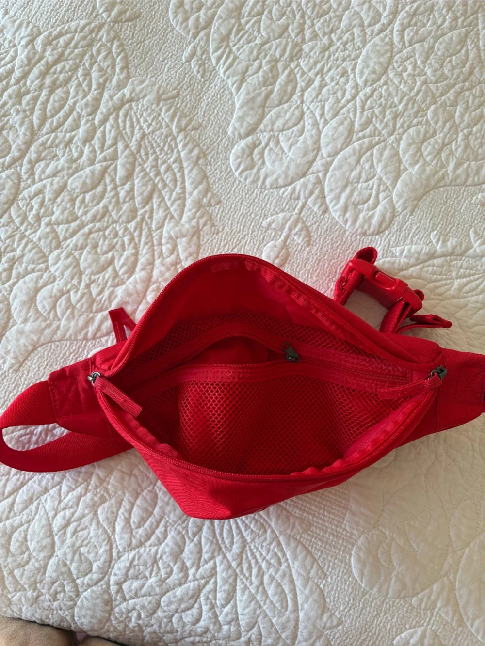 Nike Red Waist Bag Crossbody Fanny Pack